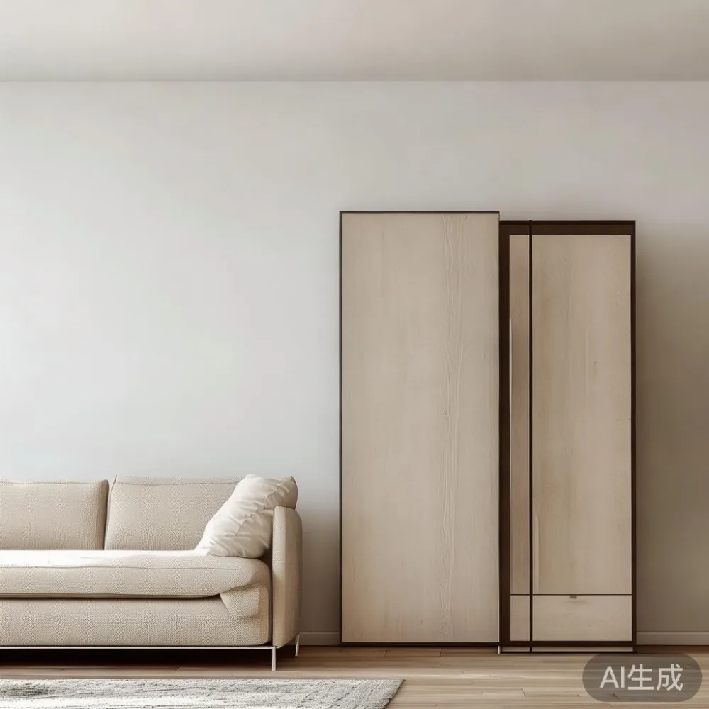 Buying a Wardrobe SG Online? Real Delivery and Assembly Truths From a  — staged against a plain wall with a linen sofa ne