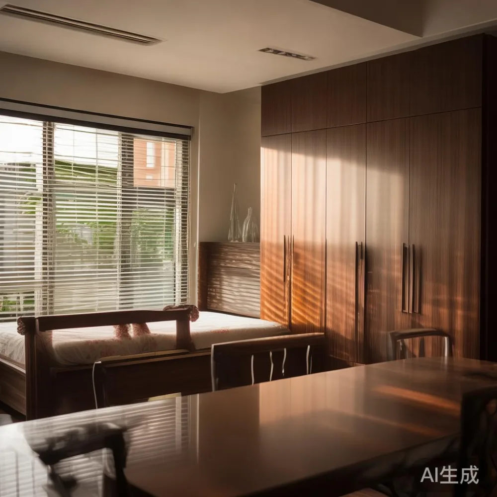 How to Care for a Lacquered Wardrobe, Bed Frame, and Dining Table in S — in a sunlit Singapore HDB living room, morning l