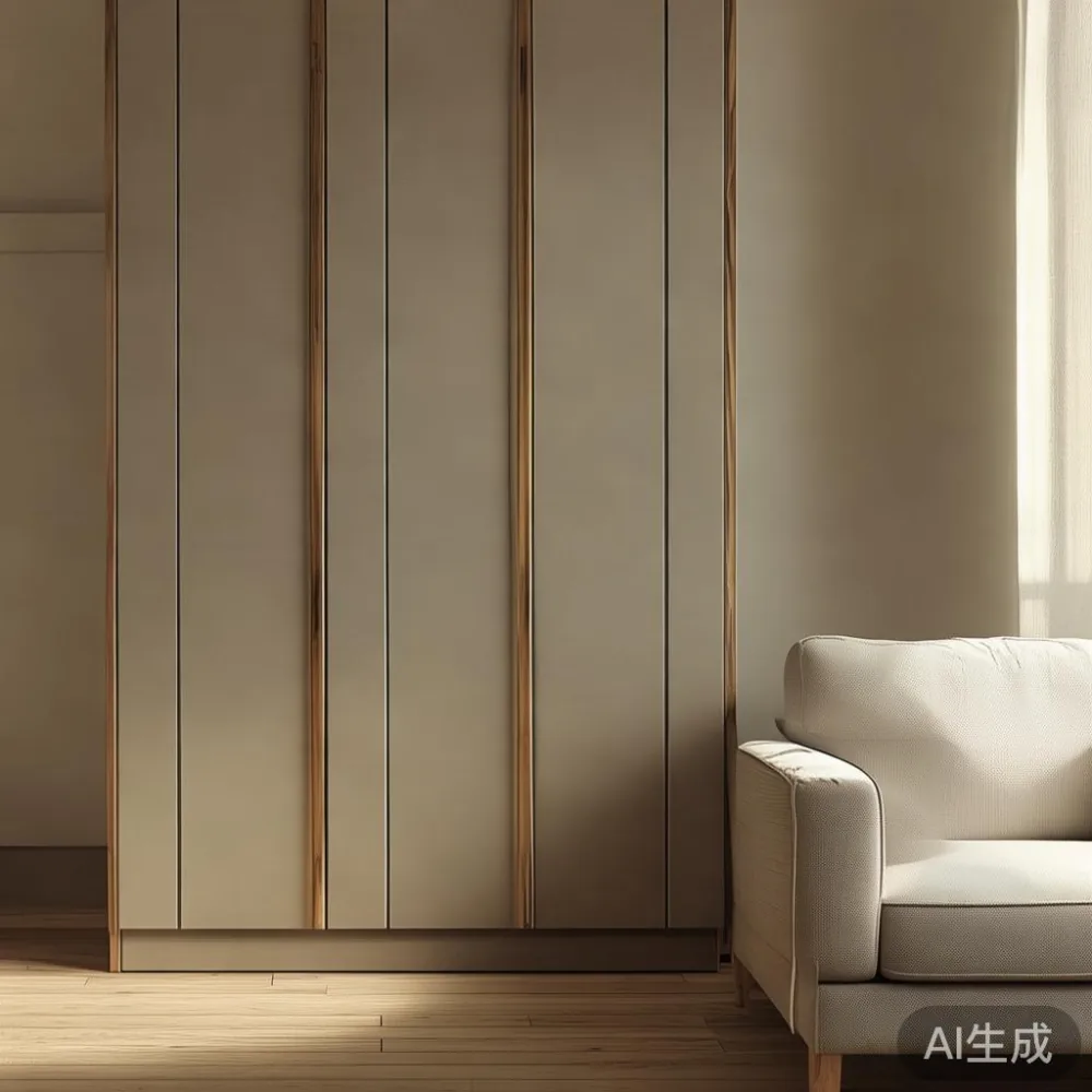 Choosing the Right Wardrobe and Furniture Size for a Singapore HDB Liv — staged against a plain wall with a linen sofa ne