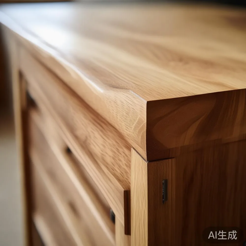 How to Read a Furniture Warranty Without Getting Caught Out: A Singapo — close-up of the grain and joinery detail, shallo