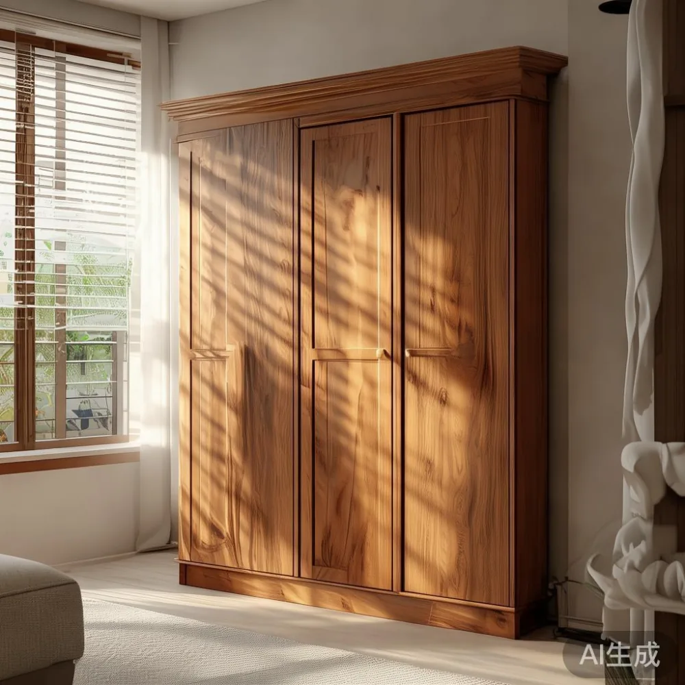 How to Read a Solid Wood Furniture Warranty in Singapore (Without Gett — in a sunlit Singapore HDB living room, morning l