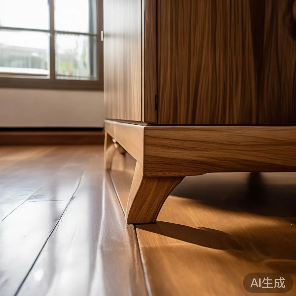How Humidity in Southeast Asia Affects Wood Furniture — and What Wardr — detail of the base and leg construction on a bed