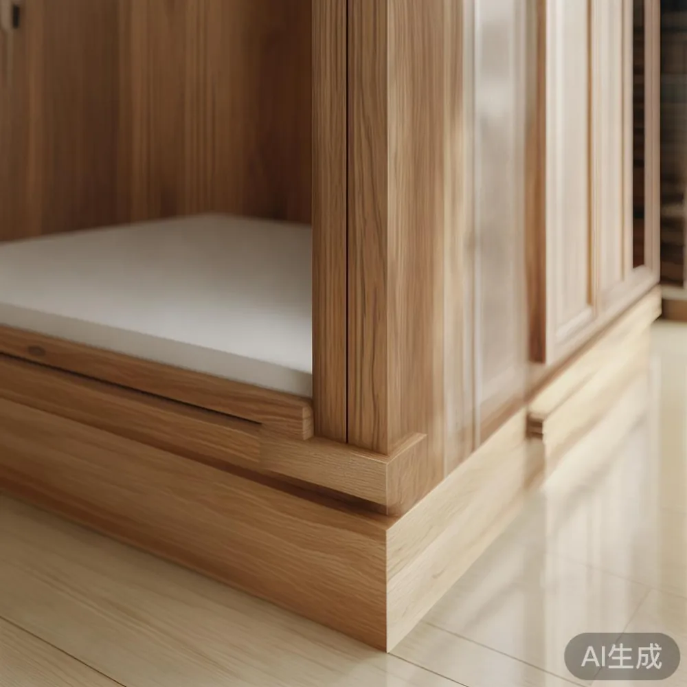 How to Choose the Right Size Furniture for a Singapore HDB Living Room — detail of the base and leg construction on a bed