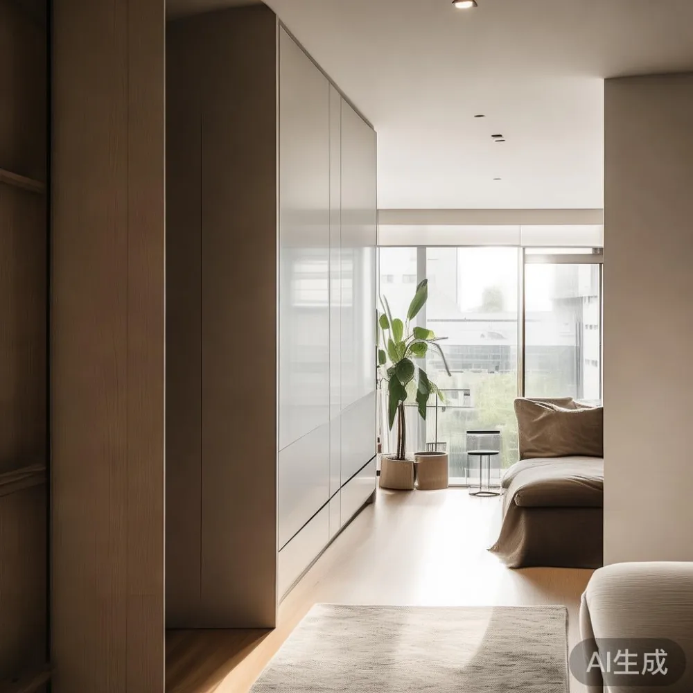 Styling a Small Singapore Flat Without Making It Feel Crowded — staged against a plain wall with a linen sofa ne