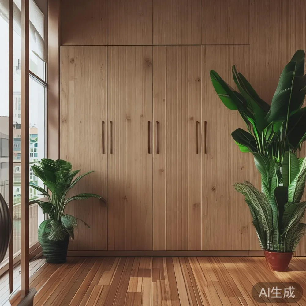 How to Style a Small Singapore Apartment Without Making It Feel Crowde — corner of a small condo apartment with wooden fl