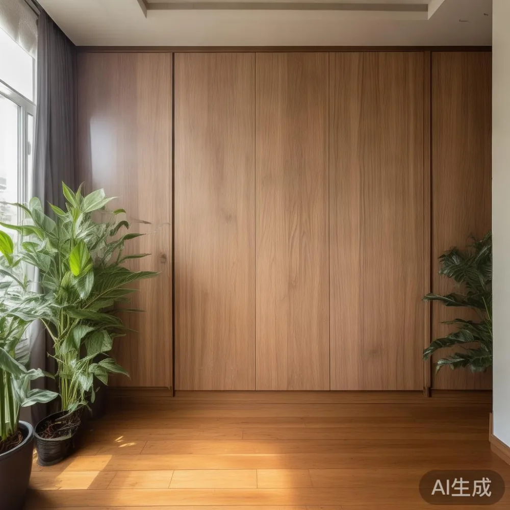 Veneer vs Solid Wood Over 5 Years: What a Tampines Condo Family Actual — corner of a small condo apartment with wooden fl