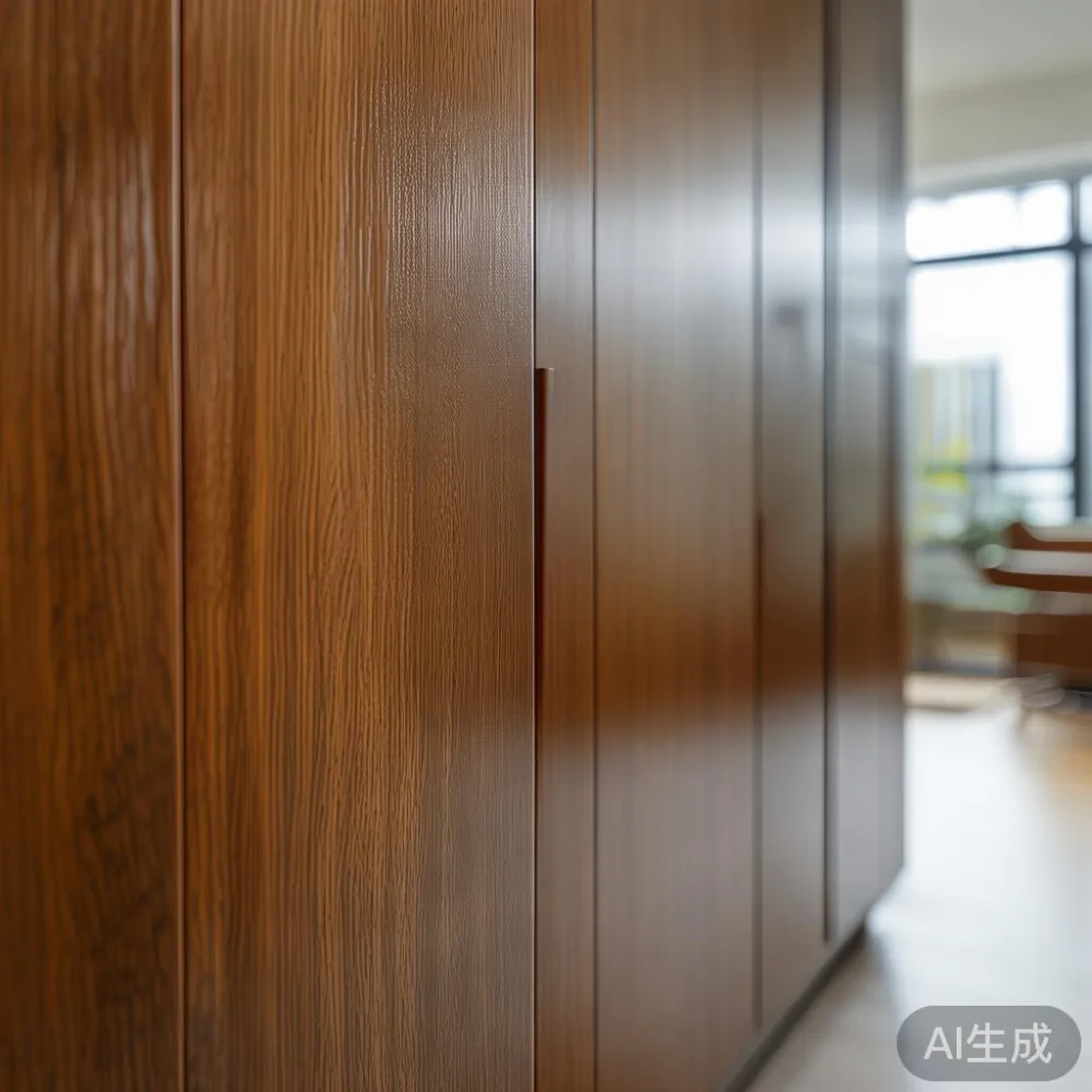Veneer vs Solid Wood Wardrobes in Singapore: A Real 5-Year Cost Breakd — close-up of the grain and joinery detail, shallo