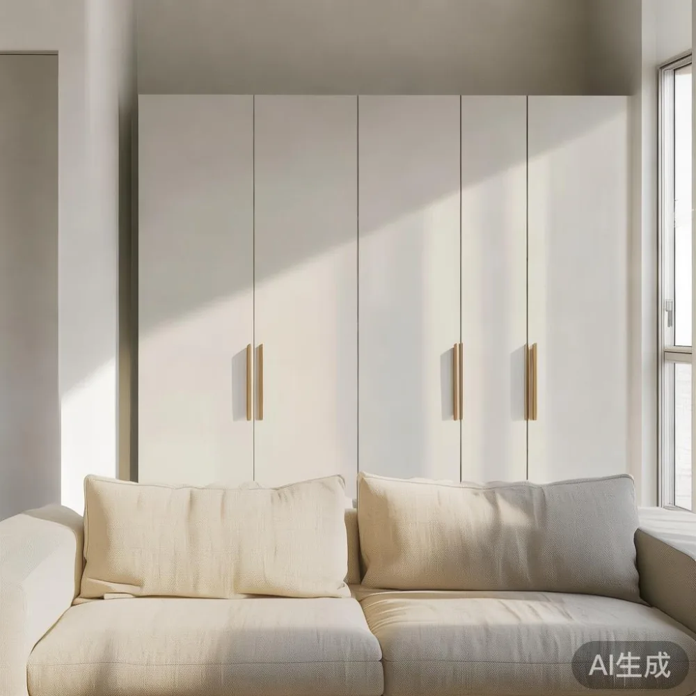 Wardrobe SG Delivery and Assembly: What to Expect After You Order Onli — staged against a plain wall with a linen sofa ne