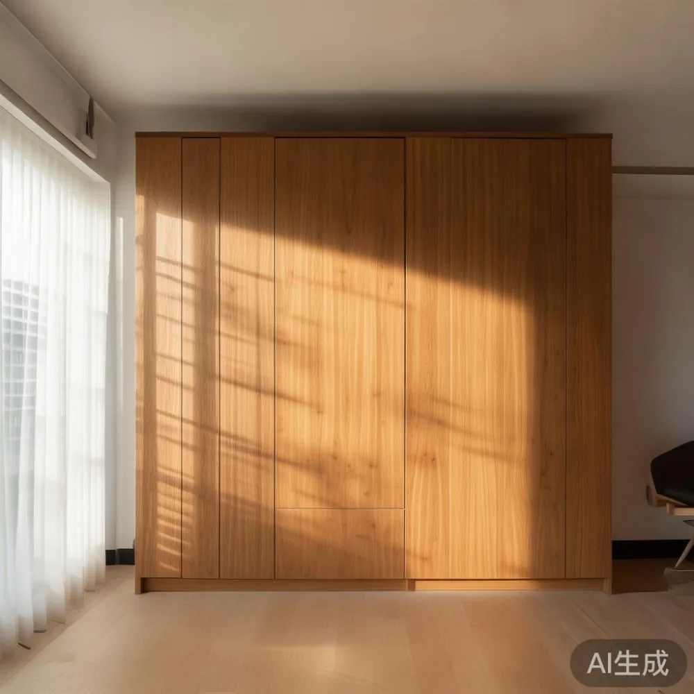 Warm Minimal in a Singapore Home: How to Match Solid Wood Furniture So — in a sunlit Singapore HDB living room, morning l