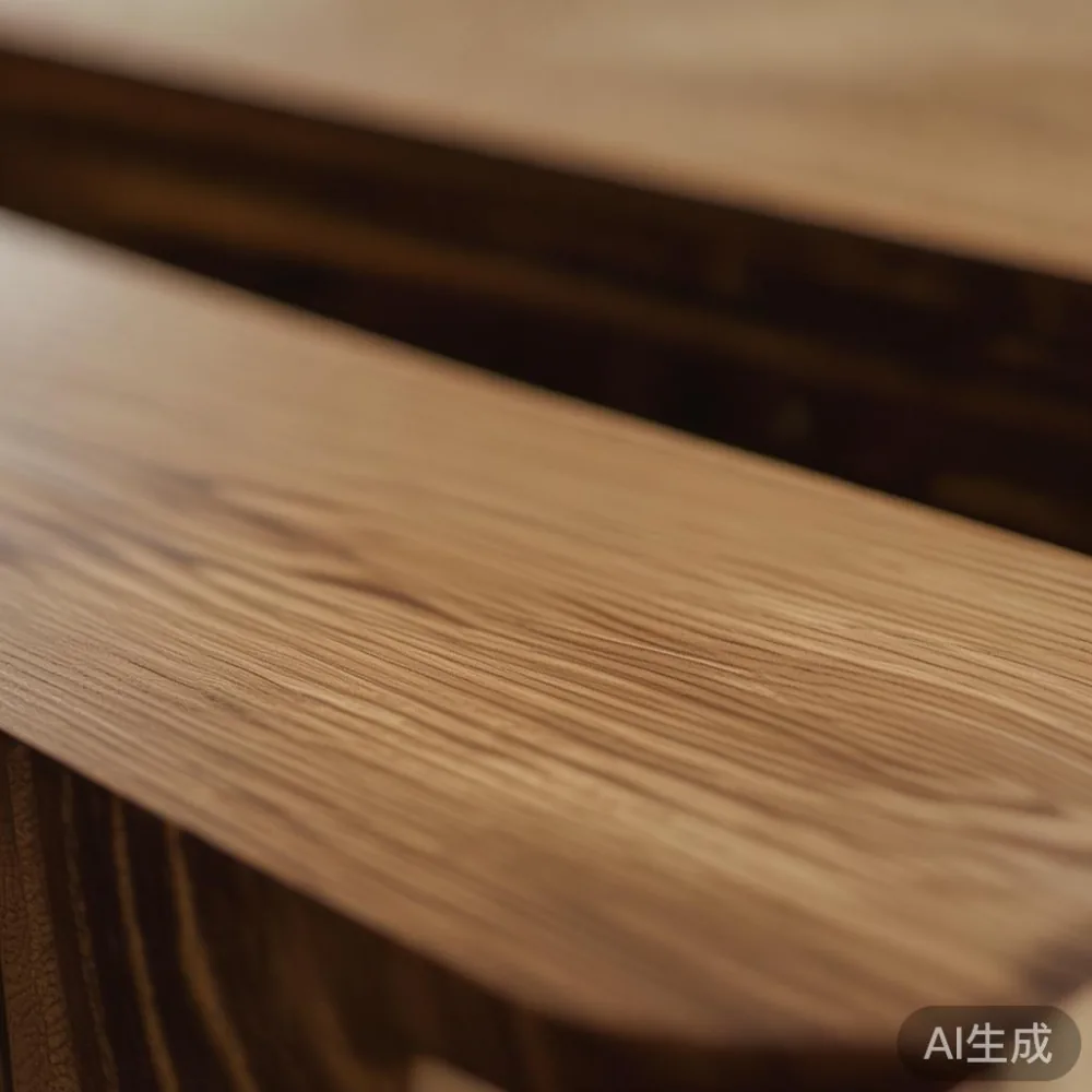 What to Check Before Buying a Sofa You Cannot Sit On: A Singapore Show — close-up of the grain and joinery detail, shallo